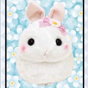 Usa Dama-chan 14'' flowery ribbon big B.